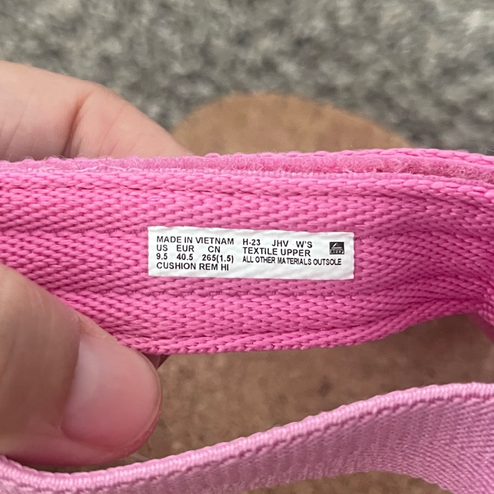 NEW Women’s Reef Cushion Rem HI Malibu Pink Sandals Size 9.5 - Picture 7 of 9